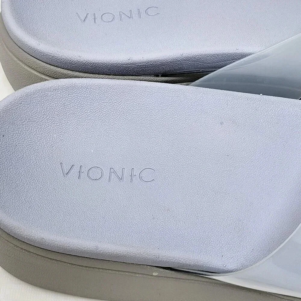 Vionic Luminous Women's blue haze Trans Sandals 11M